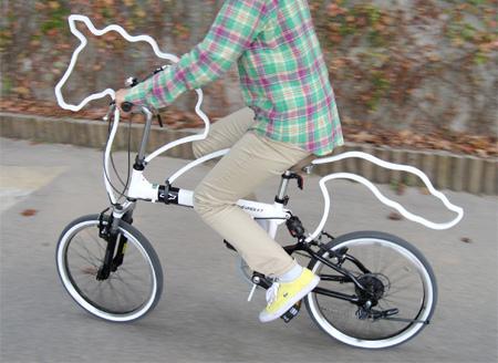 Velosipēds  zirdziņš Autors: LVmonstrs Unikāli un kreatīvi velosipēdi