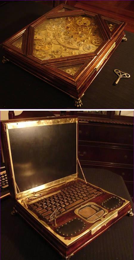 Laptops Scaronī lieta kura pēc... Autors: rudek 10 interesanti Steampunk gadžeti