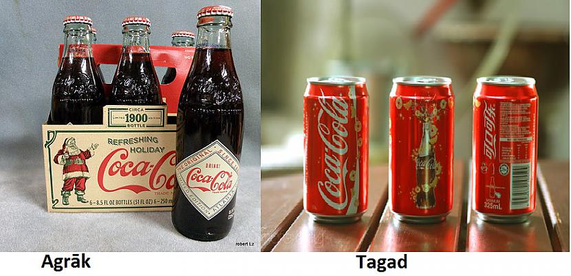 Coca Cola agrāk  Coca Cola... Autors: Skoolnieks Agrāk un Tagad