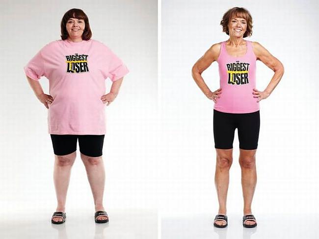 Denise HillSākuma svars1161kg... Autors: MJ Lielākie svaru nometēji!Pirms&pēc!