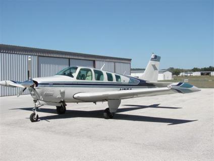 Lidaparāts Beechcraft Bonanza... Autors: Fosilija Pazušanas gadījumi Bermudu trijstūrī (2)