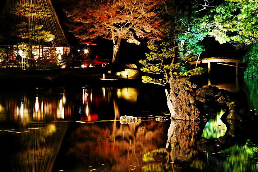 Rikugien Garden JapānaUzcelts... Autors: kikka4 10 skaistākie pasaules botāniskie dārzi