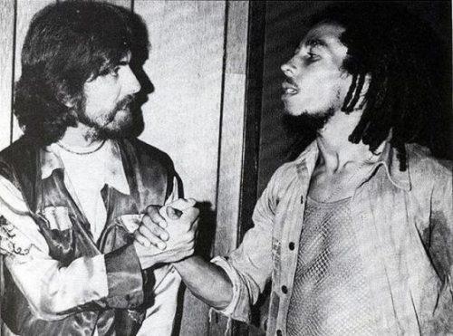 George Harrison and Bob Marley Autors: im mad cuz u bad Celebs hanging out
