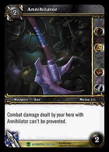 Weapon Autors: mukards World Of Warcraft TCG