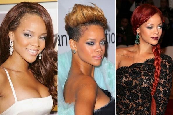  Autors: bee62 Rihanna's Hair Transformation