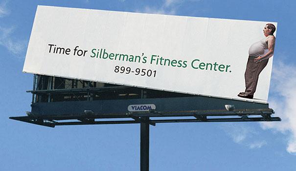 Silbermans Fitness Center Autors: battery Kreatīvas reklāmas - 1.daļa