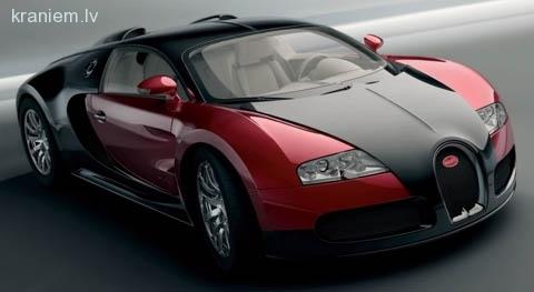 vieta Bugatti Veyron 1700000 Autors: Fosilija 10 Dārgākās mašīnas!