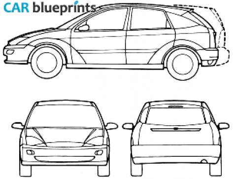 skice mk1 hečbeks un unversāls Autors: Ričemons Ford focus