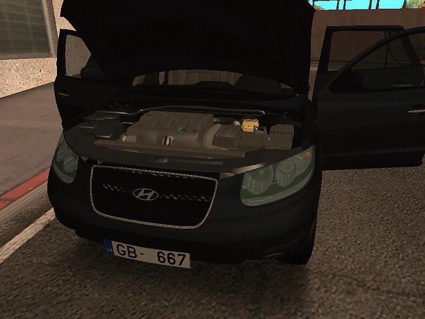 Automašīna  Hyundai Santa FE Autors: ivolatvia Grand Theft Auto - Latvia