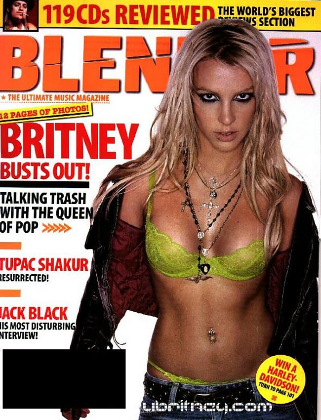 Blender Magazine January 2004... Autors: bee62 Britney Spears Magazines