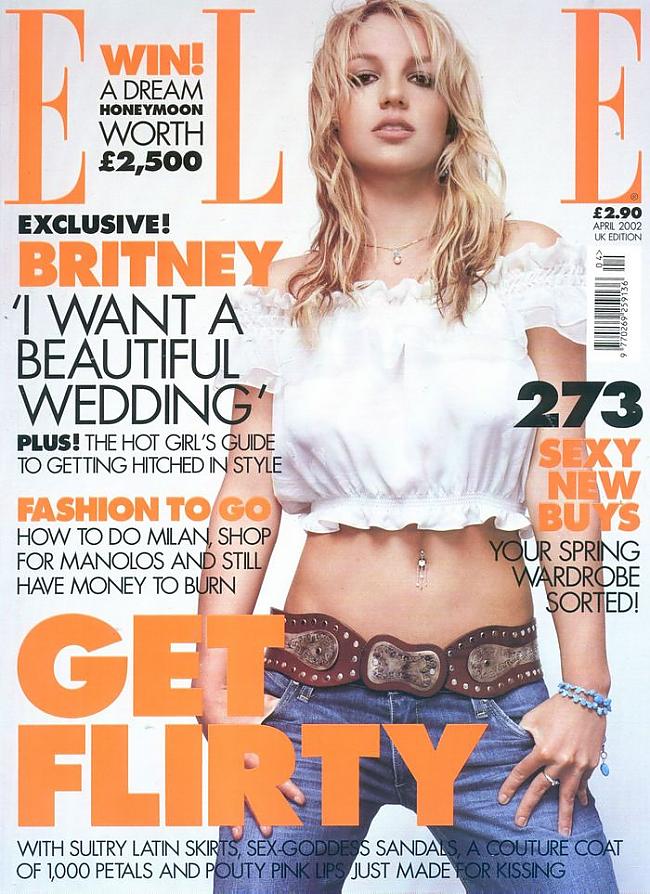 Elle Magazine April 2002 UK Autors: bee62 Britney Spears Magazines