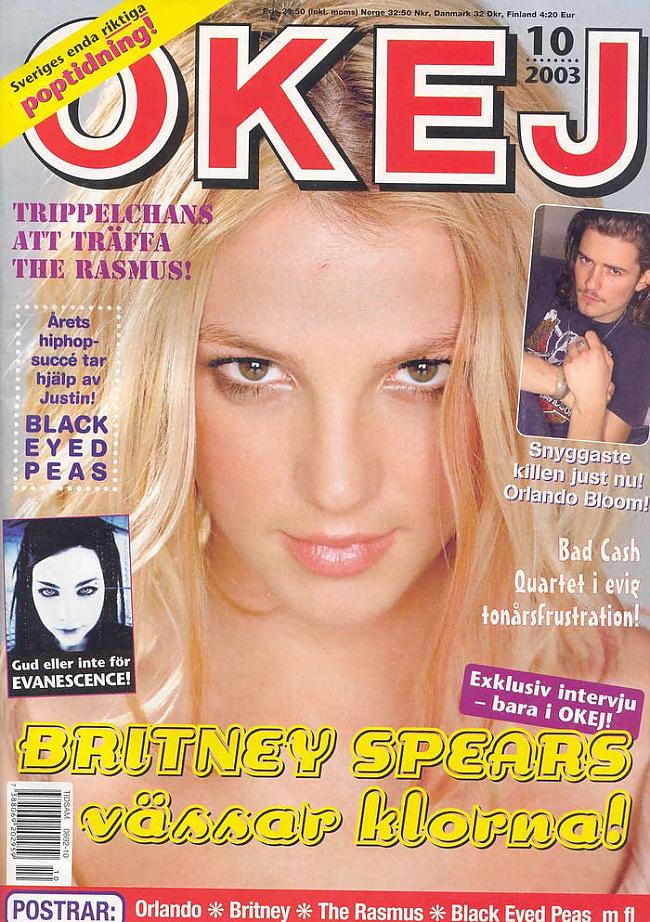 Okej October 2003 Autors: bee62 Britney Spears Magazines