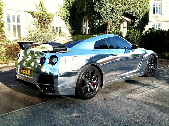  Autors: supernovalv Jaunais Nissan GT-R Chrome