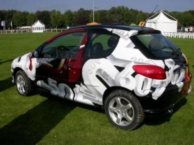 Peugeot 206 Autors: billii Car Graffiti 2