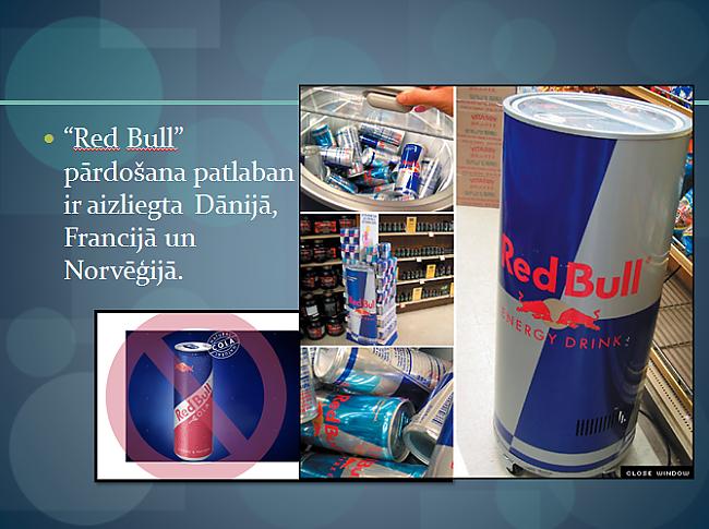  Autors: elwyzs Vai Red Bull ir bīstams veselībai?