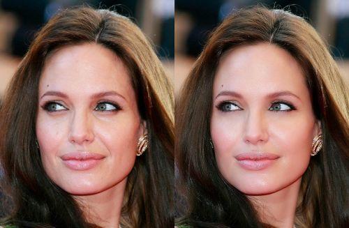 Angelina Jolie Autors: Raiviijs Slavenības pirms un pēc fotošopa.