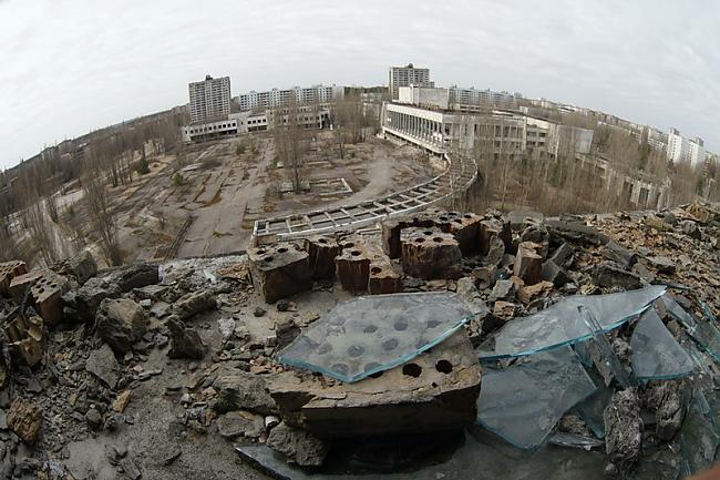 Skats no augšas uz atpūtas... Autors: SmallSmooker Apciemojot Černobiļu.