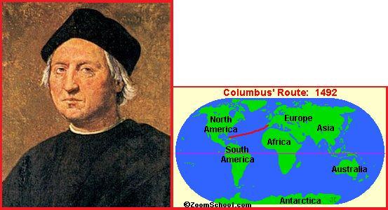 Kristofers Kolumbs Christopher... Autors: .sakuamsāzam "Pirmatklājēji - uz zemes , ūdenī , kosmosā "