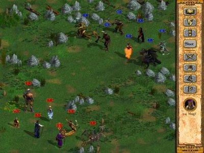 Kaujas kartes tika parveidota... Autors: ad1992 Heroes of Might and Magic evolucija