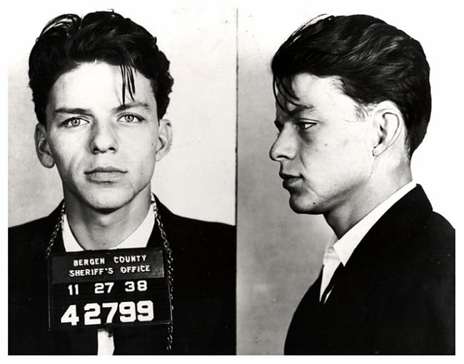 Frenks Sinatra 1938 aizturēts... Autors: Tim3D Slavenību aresta bildes
