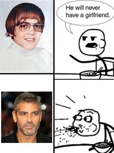 George Clooney Autors: Screams He will never have a..