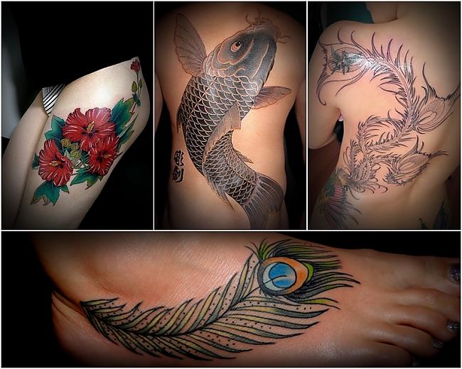 Ja agrāk tetovējumi bija... Autors: AndOne Fakti par zīmējumiem uz ādas.