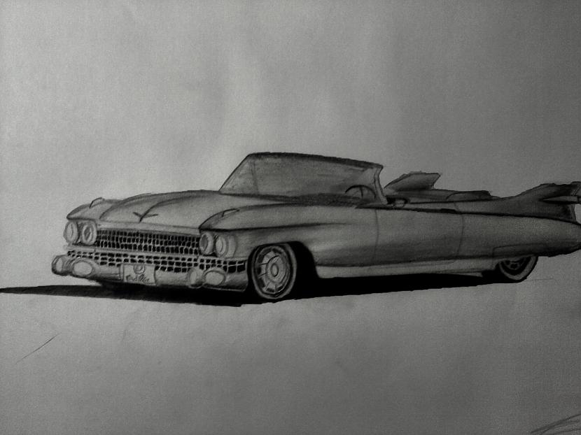 Pabeigts Cadillac Eldorado... Autors: ZiiPii Mani auto zīmējumi #2 :)