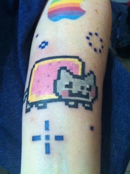 Nyan cat Autors: kaamis Memes tetovējumi