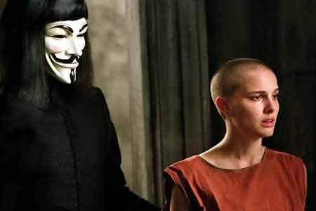 Filmas V ir Vendeta laikā... Autors: Veruschka Lomu dēļ
