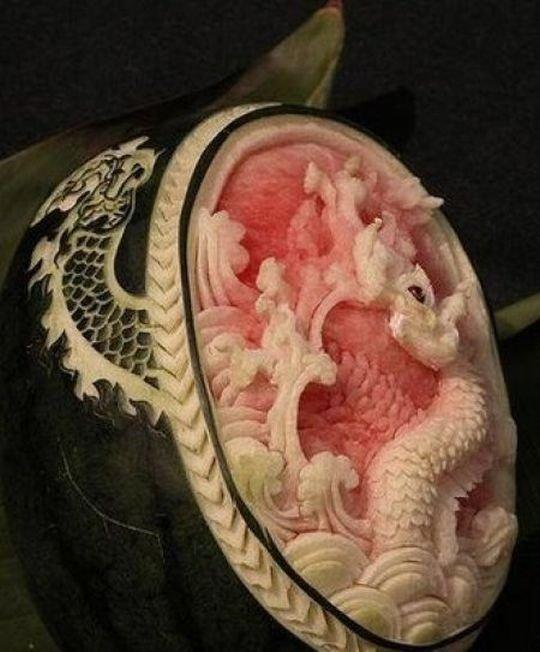 Ķīniešu drakoni Autors: mantyke56 Nereāls skaistums no arbūza