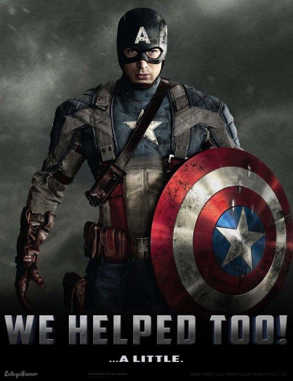 Francija Autors: Brīnišķīgais Jānis Captain America... but not America!