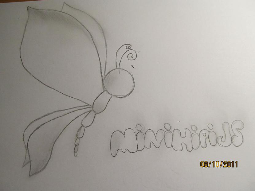 tādam jaizskatās taurenimtas... Autors: minihipijs kā uzzīmēt taureni kāds patīk man