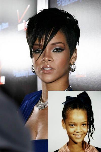 Rihanna Autors: maroon 8 Kā slavenības izskatījās pirms slavas.
