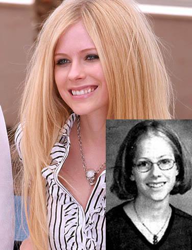 Avril Lavigne Autors: maroon 8 Kā slavenības izskatījās pirms slavas.