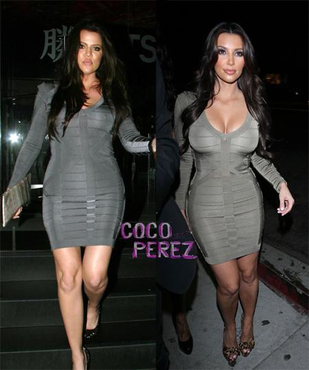 nbspKhloe Kardashian vs Kim... Autors: luchianozho07 Slavenības,kuras uzģērbušas vienādas kleitas.;)