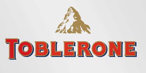 Toblerone uzņēmums kas ražo... Autors: Fosilija Logotipu apslēptā nozīme!