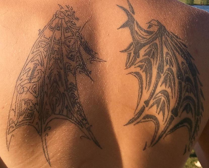 Tetovējums Sparni simbolize... Autors: kaķūns Spoki.lv lietotāju tattoo 2