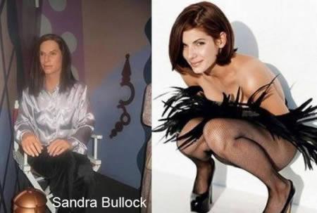 Sandra Bullock Autors: verķīts Sliktākās vaska figūras