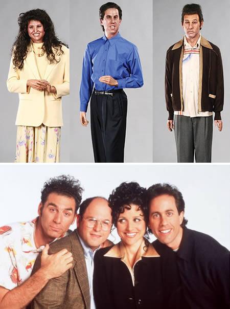 The Seinfeld Cast Autors: verķīts Sliktākās vaska figūras