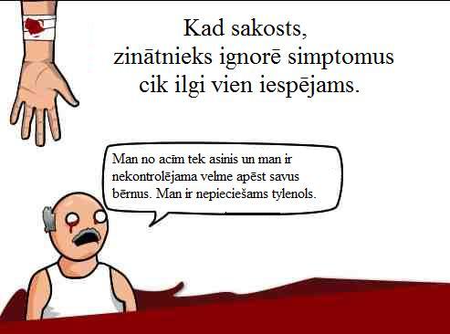 Tylepols ir pretalerģījas... Autors: Derpy Zombiju apokalipses norise Iztulkots.