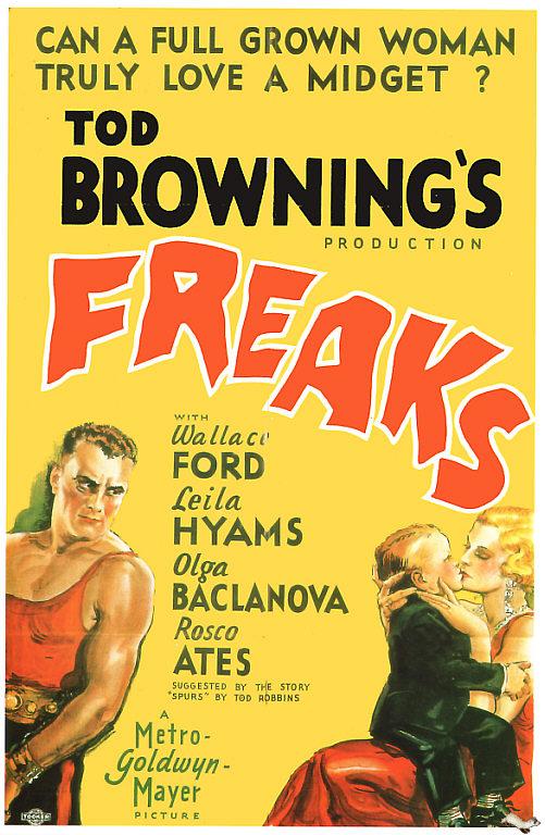 Freaks 1932Ļoti veca filma... Autors: Moonwalker Filmas, kuras aizliedza 3