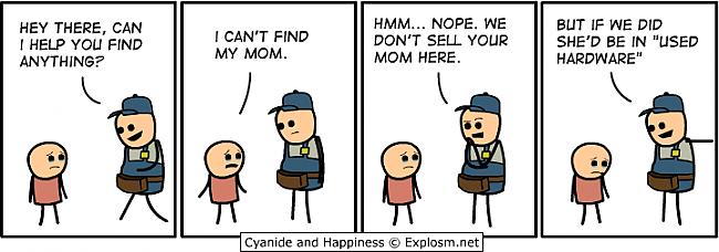  Autors: Crop cyanide and happiness! Komiksi.