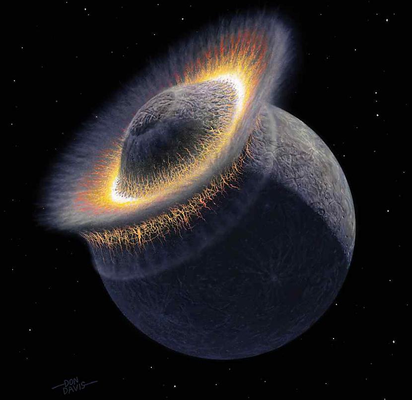 Dažiem asteroīdiem riņķo... Autors: fischer Fakti par kosmosu un planētām.