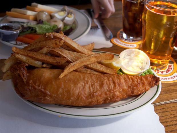 Angļu fish amp chips Autors: Fosilija Kā dažādas tautas ēd