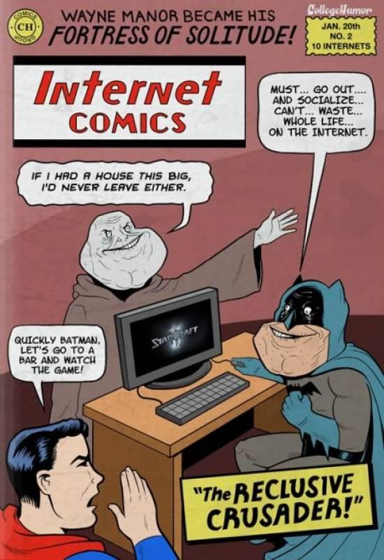  Autors: chokolandeee Betmens pret internetu :D