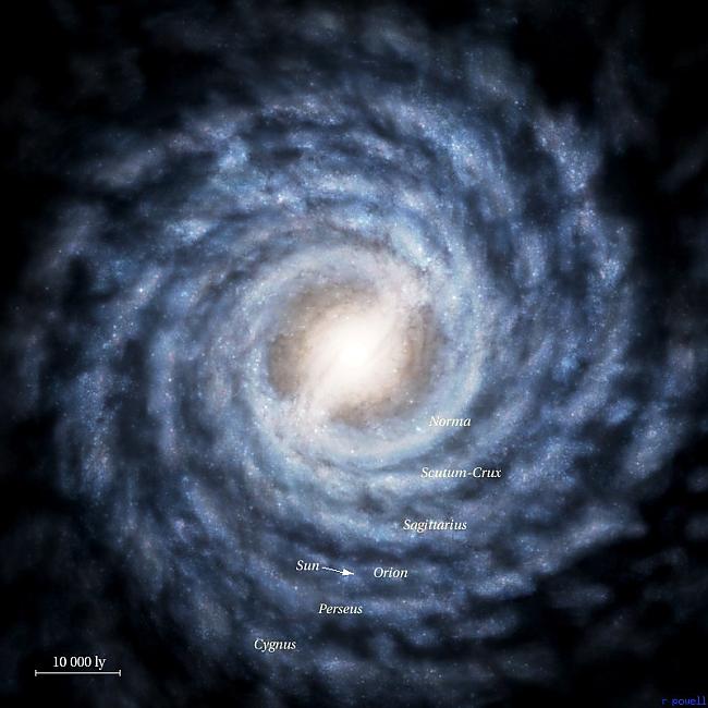 Piena ceļa disks ir apmēram... Autors: fischer Piena Ceļš ēd citas galaktikas?!