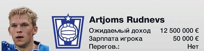 Artjoms Rudnevs Autors: temoxak Cik maksa Latvijas futbolisti FIFA 12?