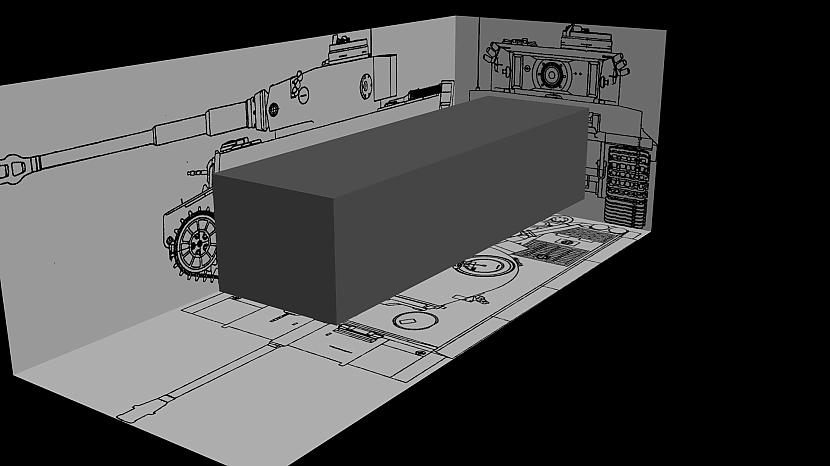 Tad uztaisam kasti lai tā... Autors: godie 3DS MAX Panzerkampfwagen Tiger