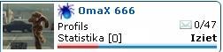 Profila statistika 0 Autors: OmaX 666 Ja spokos būtu 1 lietotājs