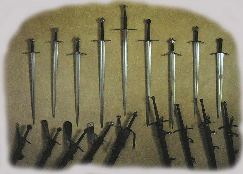 Bruņinieka zobensa knights or... Autors: JancisB Zobeni. I Eiropā līdz 16. gs